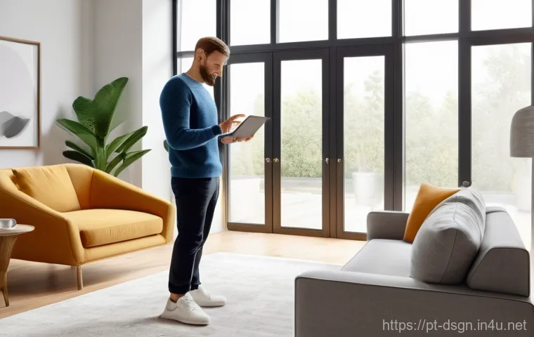 최신 증강현실 AR  디자인 사례 - **Interactive AR Education in a Classroom:** Three enthusiastic teenagers (two girls, one boy), all ...