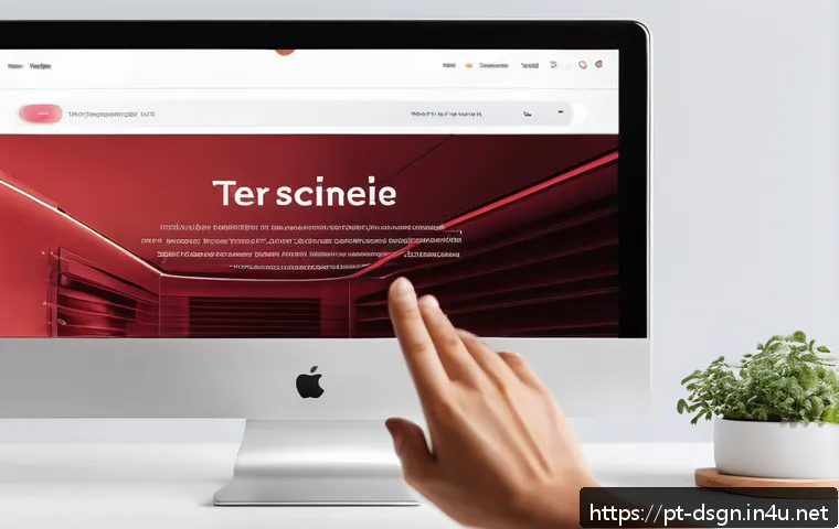 웹 디자인에서 인터랙티브 요소 추가 팁 - A modern, clean website interface showcasing subtle visual feedback effects: a user’s hand cursor ho...